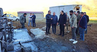 Kaymakam Demir, köylerdeki çalışmaları inceledi