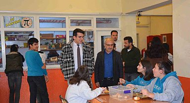 Kaymakam Okumuş yatılı öğrencilerle buluştu