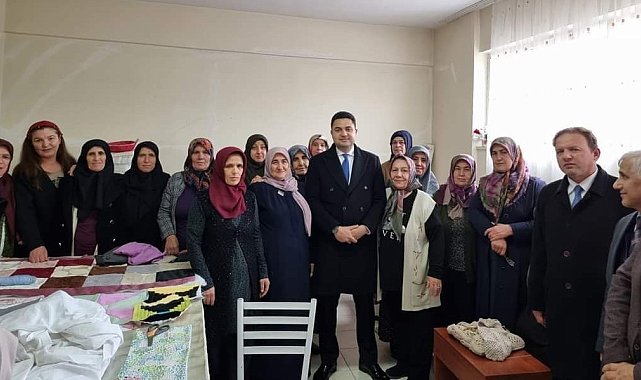 Kaymakam Seyhan, kursiyerlerle bir araya geldi