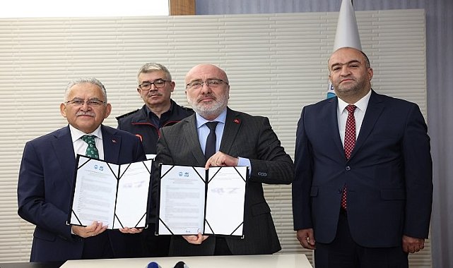 Kayseri'de itfaiye için işbirliği