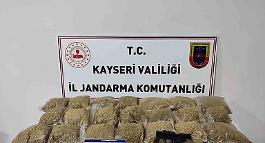 Kayseri'de 16 kilo uyuşturucu ele geçirildi