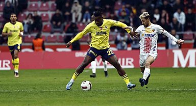 Kayserispor iç sahada ilk kez kaybetti