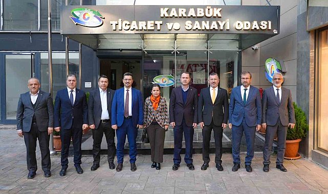 KBÜ Rektörü Kırışık'tan Karabük'te iş birliği görüşmeleri