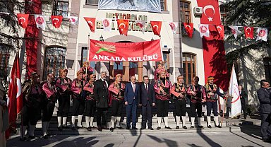 Keçiören'de Atatürk'ün Ankara'ya gelişinin 104. yıl dönümü kutlandı