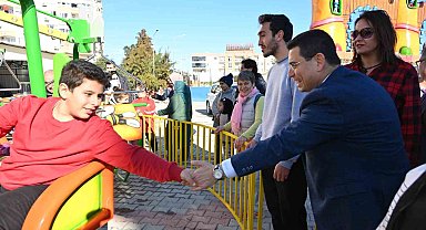 Kepez Belediyesi özel çocukları Lunapark'ta ağırladı