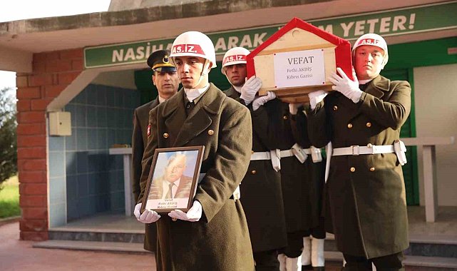 Kıbrıs Gazisi son yolculuğuna uğurlandı