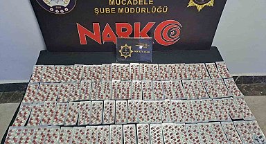 Kırıkkale'de bin 112 adet uyuşturucu hap ele geçirildi: 1 gözaltı