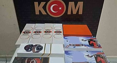 Kırıkkale'de gümrük kaçağı 9 adet akıllı kol saati ele geçirildi