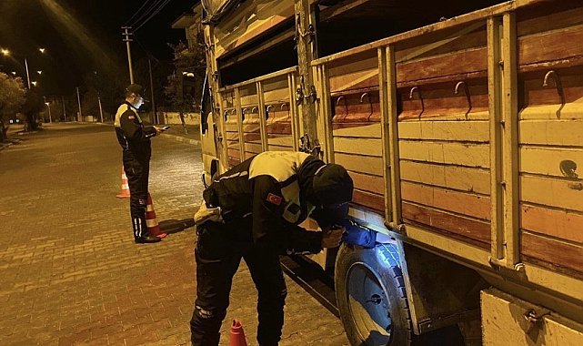 Kırklareli'de kış lastiği uygulaması: 136 sürücüye ceza