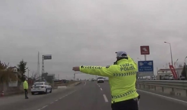 Kırklareli'nde trafik denetimi