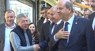 KKTC Cumhurbaşkanı Tatar, Denizli sokaklarında hatıralarını tazeledi
