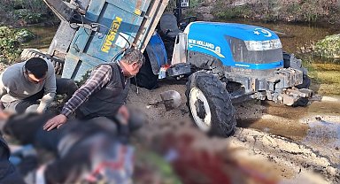 Koçarlı'da traktör kazası: 1 ölü