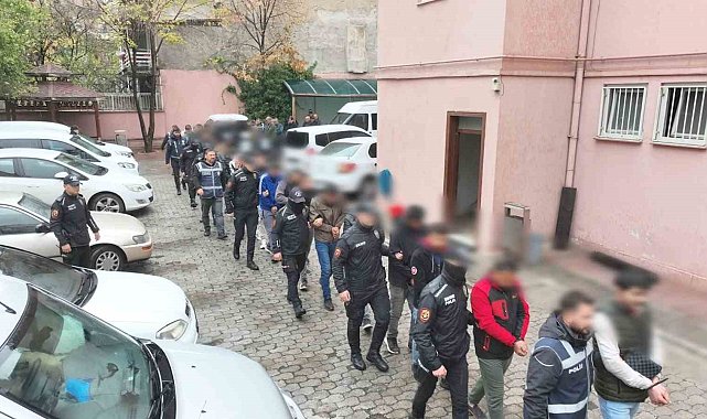 Konya'da aranan 71 şahıs yakalandı