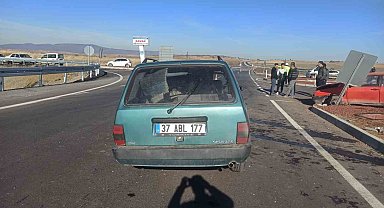 Konya'da otomobiller çarpıştı: 4 yaralı