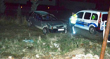 Konya'da trafik kazası: 1 yaralı
