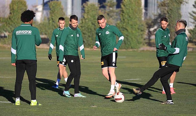 Konyaspor, Kayserispor maçı hazırlıklarını tamamladı