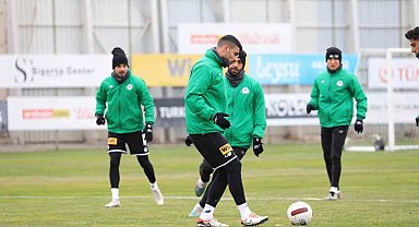 Konyaspor, Samsunspor maçı hazırlıklarına devam etti