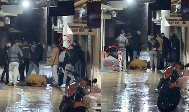 Korkunç anlar: Yerdeyken tekmeleyip kemerle dövdüler