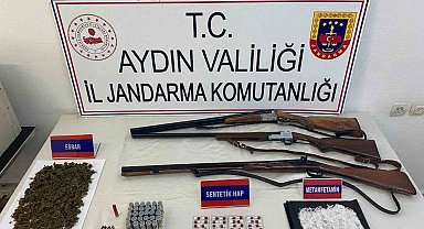 Köşk'te şüpheli şahsın evinde uyuşturucu ele geçirildi