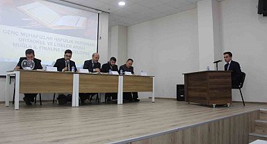 Köyceğiz'de genç muhafızlar hafızlık yarışması yapıldı