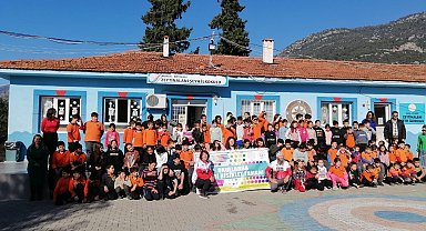 Köyceğiz'deki okullarda bisiklet eğitimi verildi