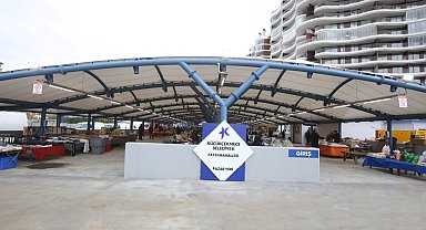 Küçükçekmece'ye yepyeni bir pazar alanı daha kavuştu