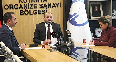 Kütahya OSB Yönetim Kurulu Başkanı Başkan Tolga Eskioğlu, 2023 yılı faaliyetlerini anlattı