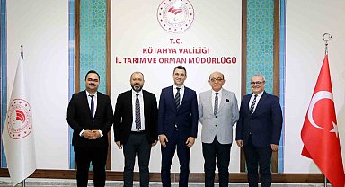 Kütahya OSB Yönetiminden yeni göreve başlayan kurum yetkililerine ziyaret