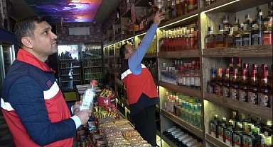 Kütahya'da alkollü içecek satış ve tüketim yerleri denetlendi