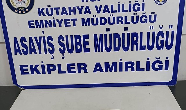 Kütahya'da Bölge Uygulamasında 67 şahıs 36 araç kontrol edildi