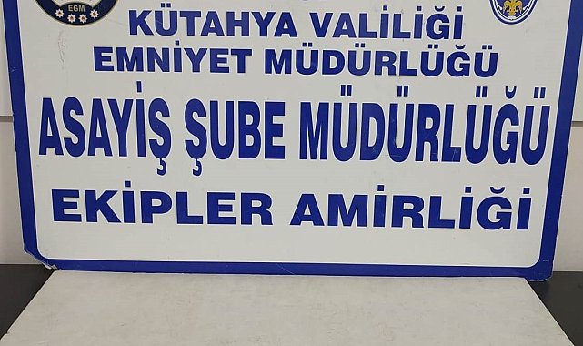Kütahya'da bölge uygulamasında 82 şahıs ve 49 araç kontrol edildi