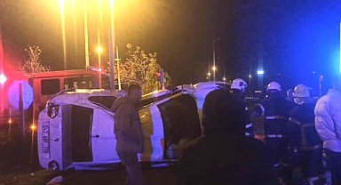 Kütahya'da iki otomobil çarpıştı: 2 yaralı