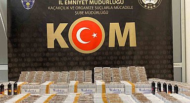 Kütahya'da kaçak tütün operasyonu: 13 gözaltı