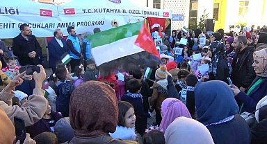 Kütahya'da "Dünya Şehit Çocuklar Günü" programı