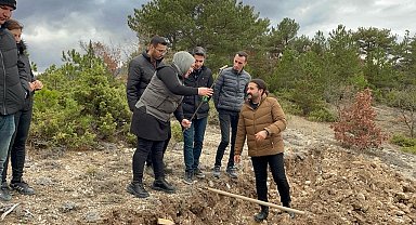 Kütahya'da yeni göreve başlayan orman mühendislerine refiklik eğitimi