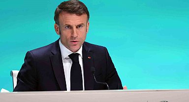 Macron: "Eğer İsrail'in güvenliği Filistinlilerin hayatları pahasına sağlanırsa bölgede İsrail için kalıcı bir güvenlik olamaz"