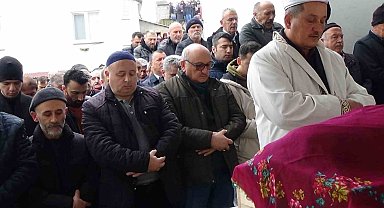 Maganda kurşunu ile hayatını kaybeden kadın son yolculuğuna uğurlandı
