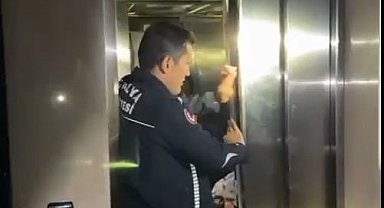 Mahsur kaldıkları asansörde panik yaşadılar, yardımlarına itfaiye ekipleri koştu