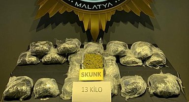 Malatya Tren Garı'nda uyuşturucu operasyonu