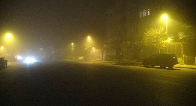 Malatya'da sis etkili oluyor