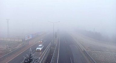 Malatya'da yoğun sis etkili oluyor