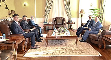 Malkoç ve Ökten'den Vali Çiftçi'ye ziyaret