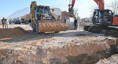Manisa trafiğini rahatlatacak projede altyapı çalışmaları başladı