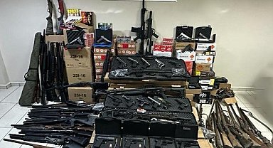 Manisa'da silah kaçakçılarına operasyon: 2 kişi tutuklandı