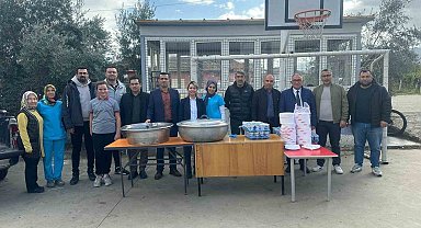 Manisalı şehit, isminin verildiği okulda hayırseverler tarafından anıldı