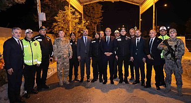 Mardin Valisi Akkoyun görevi başındaki personeli ziyaret etti