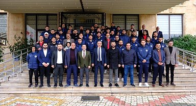 Mardin Valisi Tuncay Akkoyun, Mardin 1969 Spor Kulübü yönetimi ile bir araya geldi