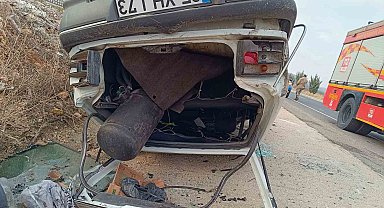 Mardin'de 2 ayrı trafik kazasında 5 kişi yaralandı