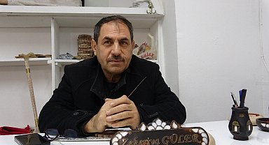 Mardin'de sedefçiliği tek başına ayakta tutan usta