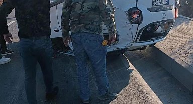 Mardin'de trafik kazası: 2 yaralı